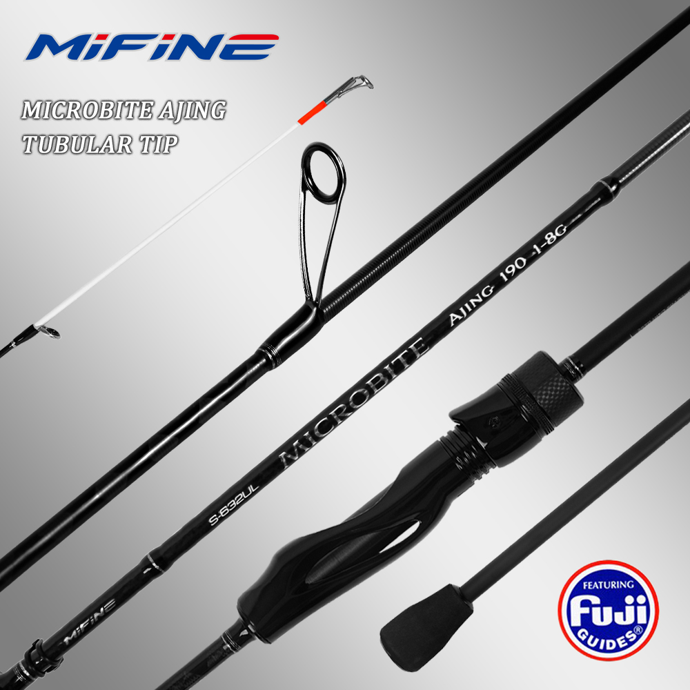 Trolling Reel - คันเบ็ด MIFINE MICROBITE AJING แบบสปินนิ่ง หัวคันแบบท่อ