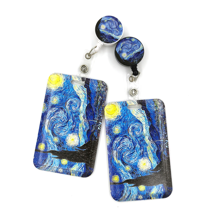 Reel Lubricant - Art Van gogh ภาพวาดสีน้ํามัน Starry Sky