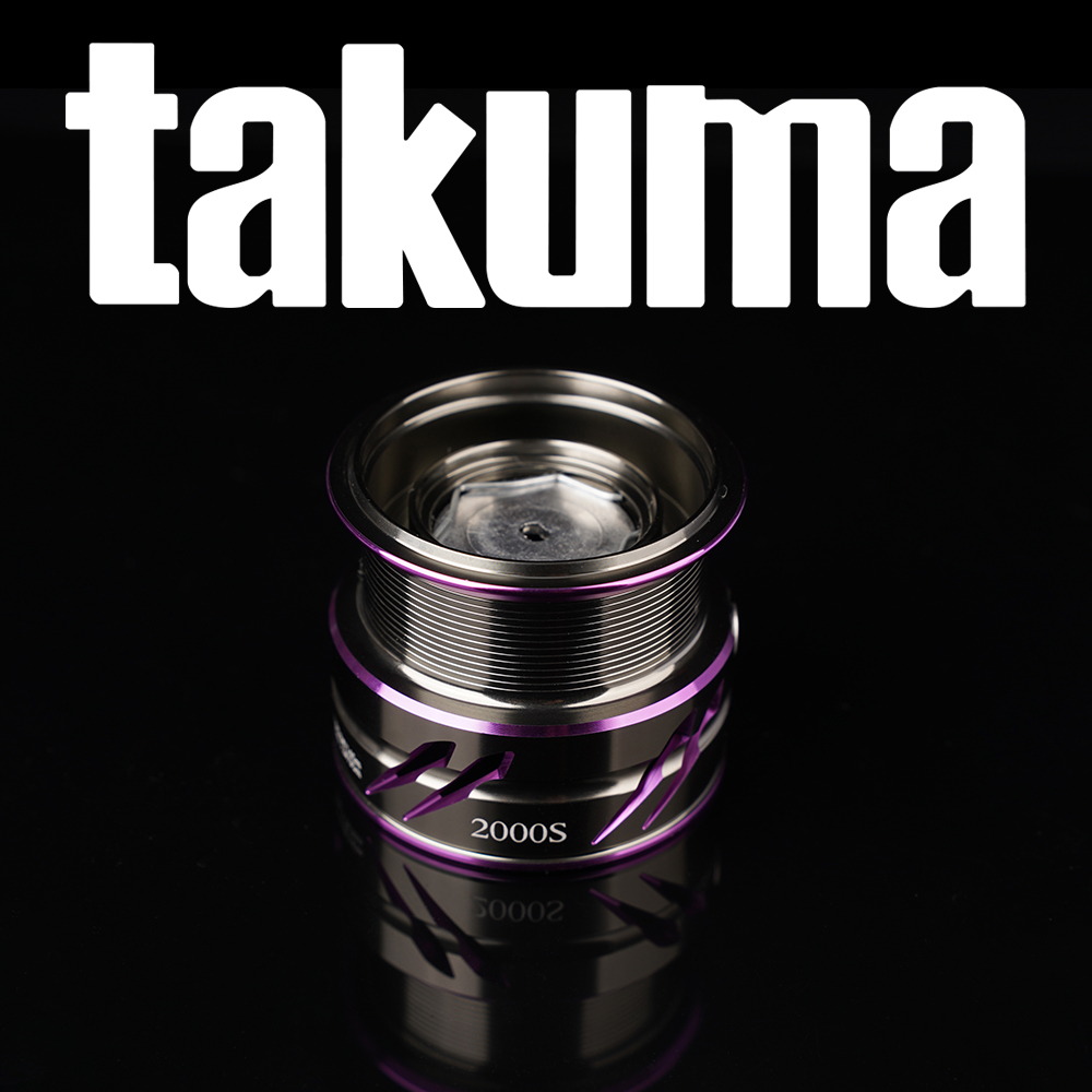 Spinning Reel - แกนม้วนสายอะลูมิเนียม CNC ยี่ห้อ Takuma Lingxi -