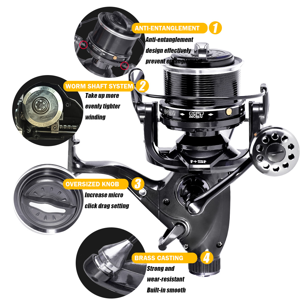 ใหม่ปลาคาร์พตกปลา Reel Spinnin - Reel Drag Knob บทวิจารณ์และราคา