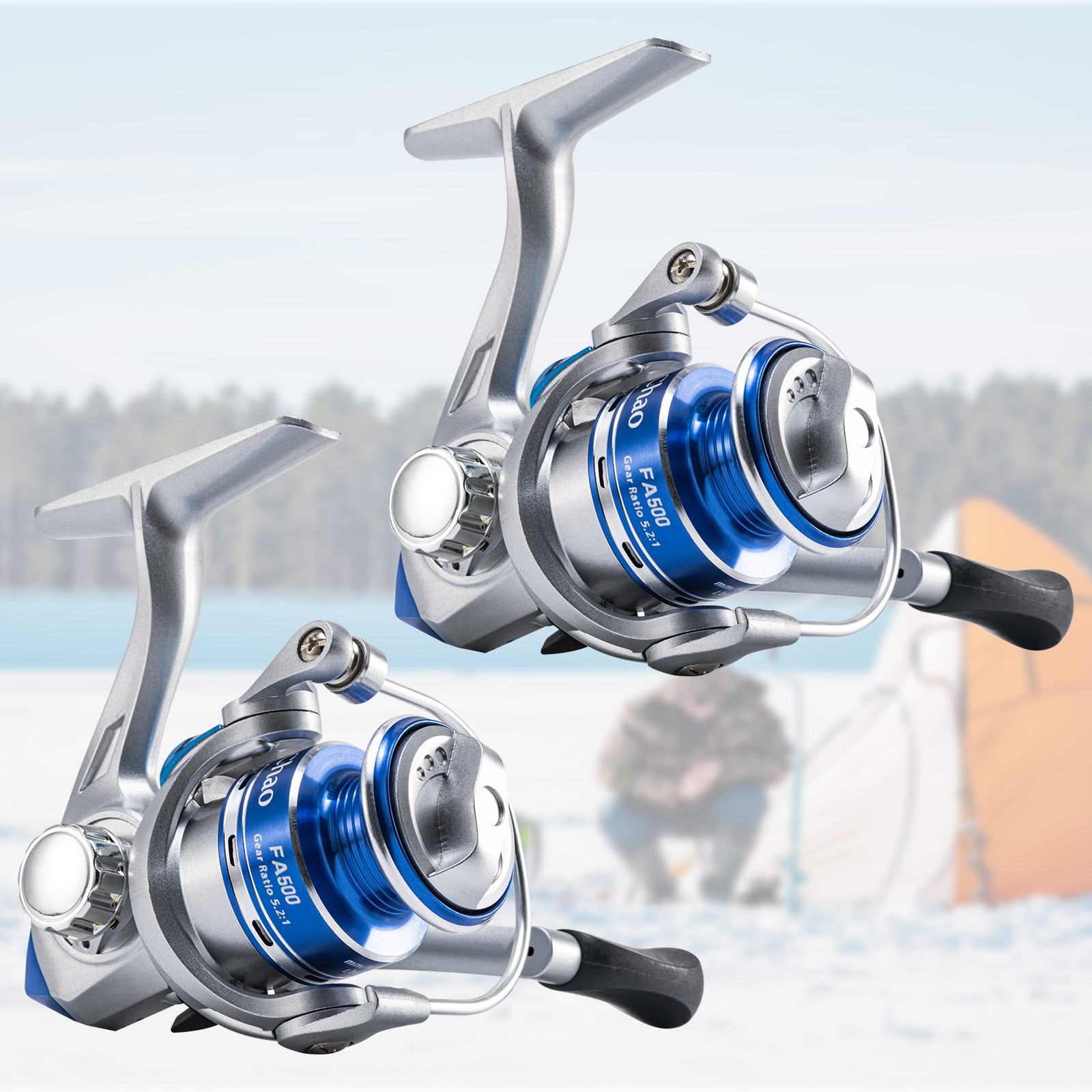 รอกตกปลาน้ำแข็ง Goture รุ่นใหม - Ice Fishing Reel บทวิจารณ์และราคา