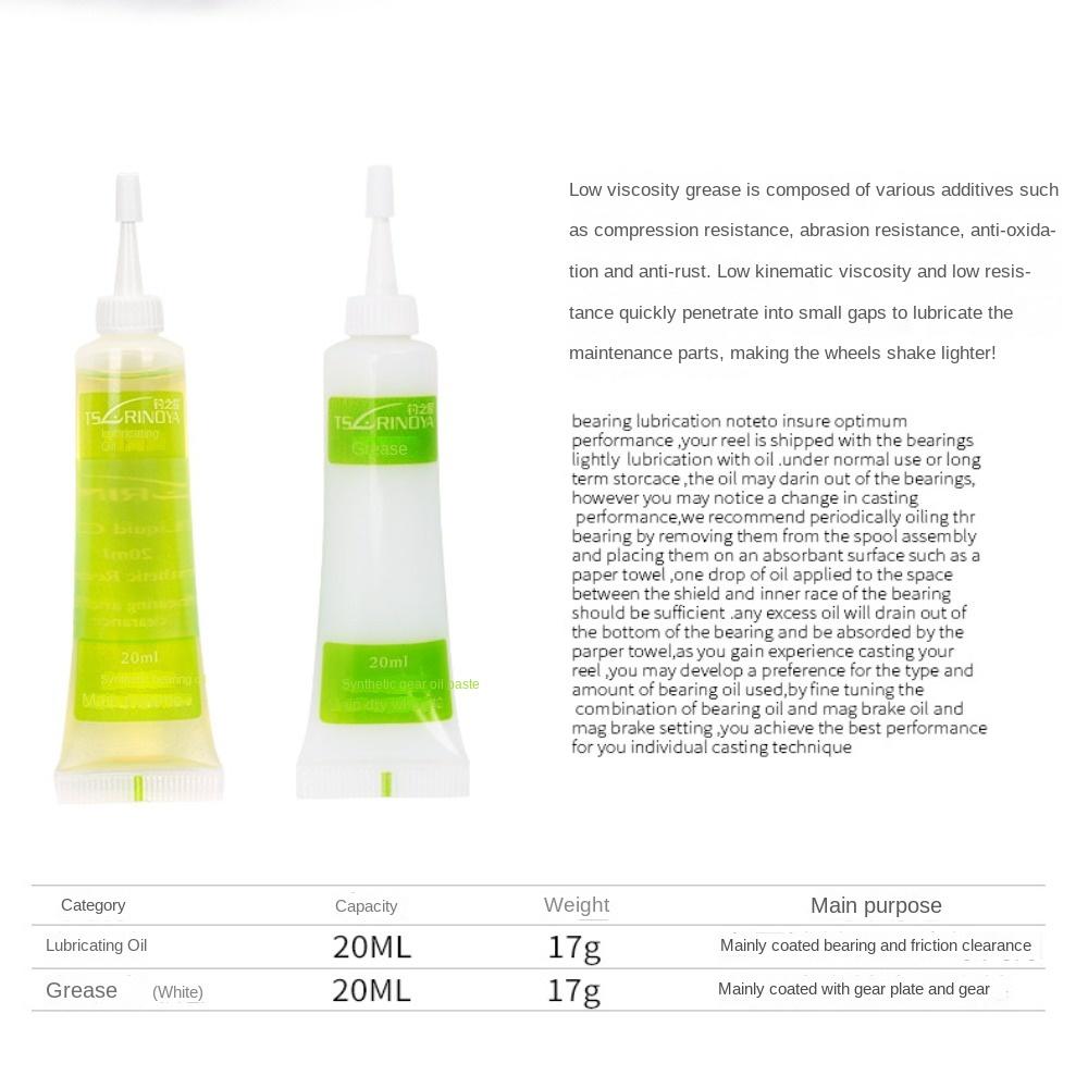 1 ชุด จาระบีสำหรับรอกตกปลาแบบห - Reel Lubricant บทวิจารณ์และราคา