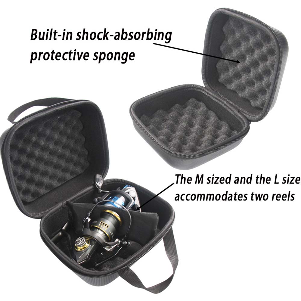 JSFUN กระเป๋าใส่รอกตกปลา S/M/L - Spincast Reel บทวิจารณ์และราคา