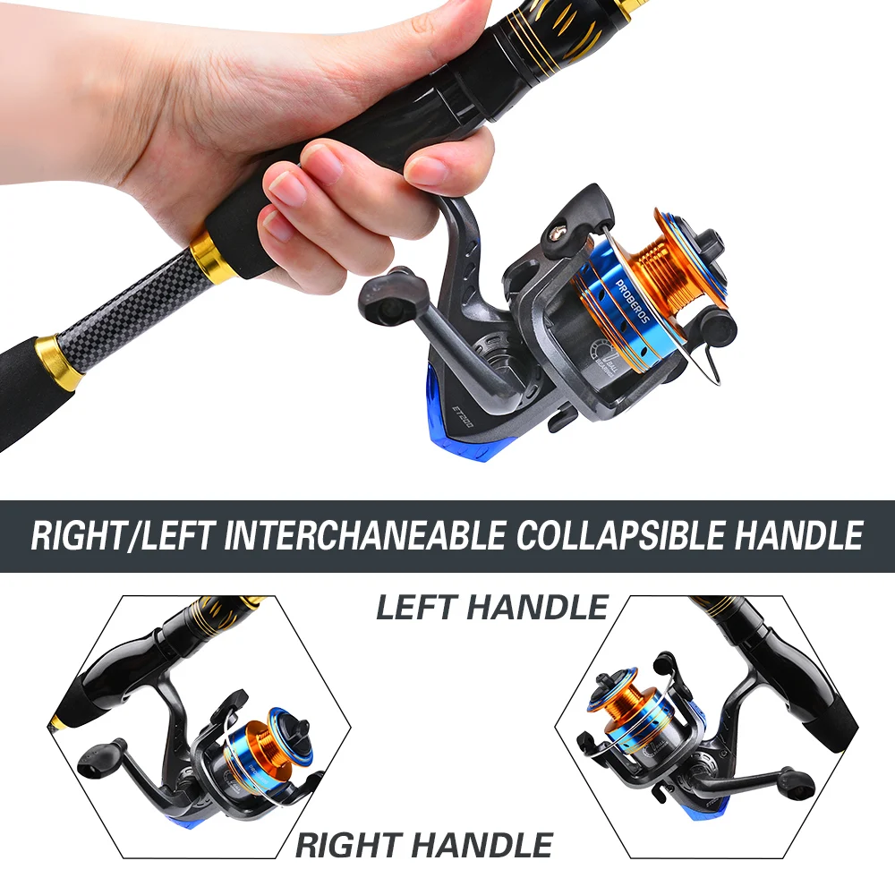 PROBEROS 1.5 m-2.4 m Fishing R - Spincast Reel บทวิจารณ์และราคา