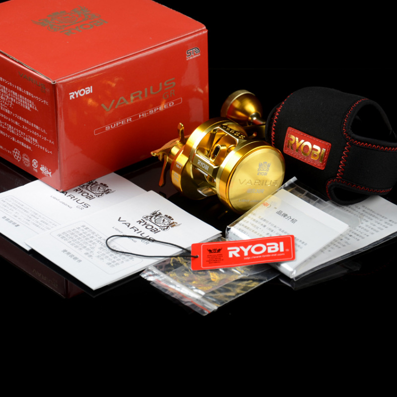 รอกตกปลา Ryobi VARIUS สีทอง รุ - Ice Fishing Reel บทวิจารณ์และราคา