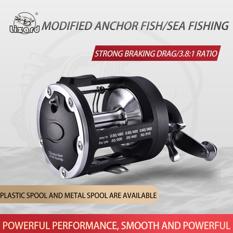 รอกตกปลา Lizard Fishing TSSD ส - Trolling Reel บทวิจารณ์และราคา