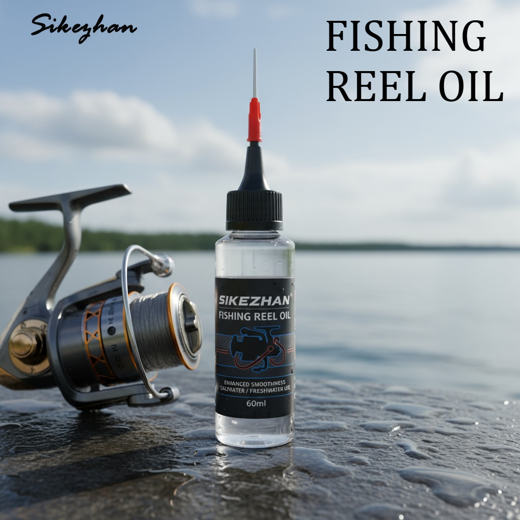 น้ำมันรอกตกปลาพร้อมเข็มที่มีคว - Reel Oil บทวิจารณ์และราคา