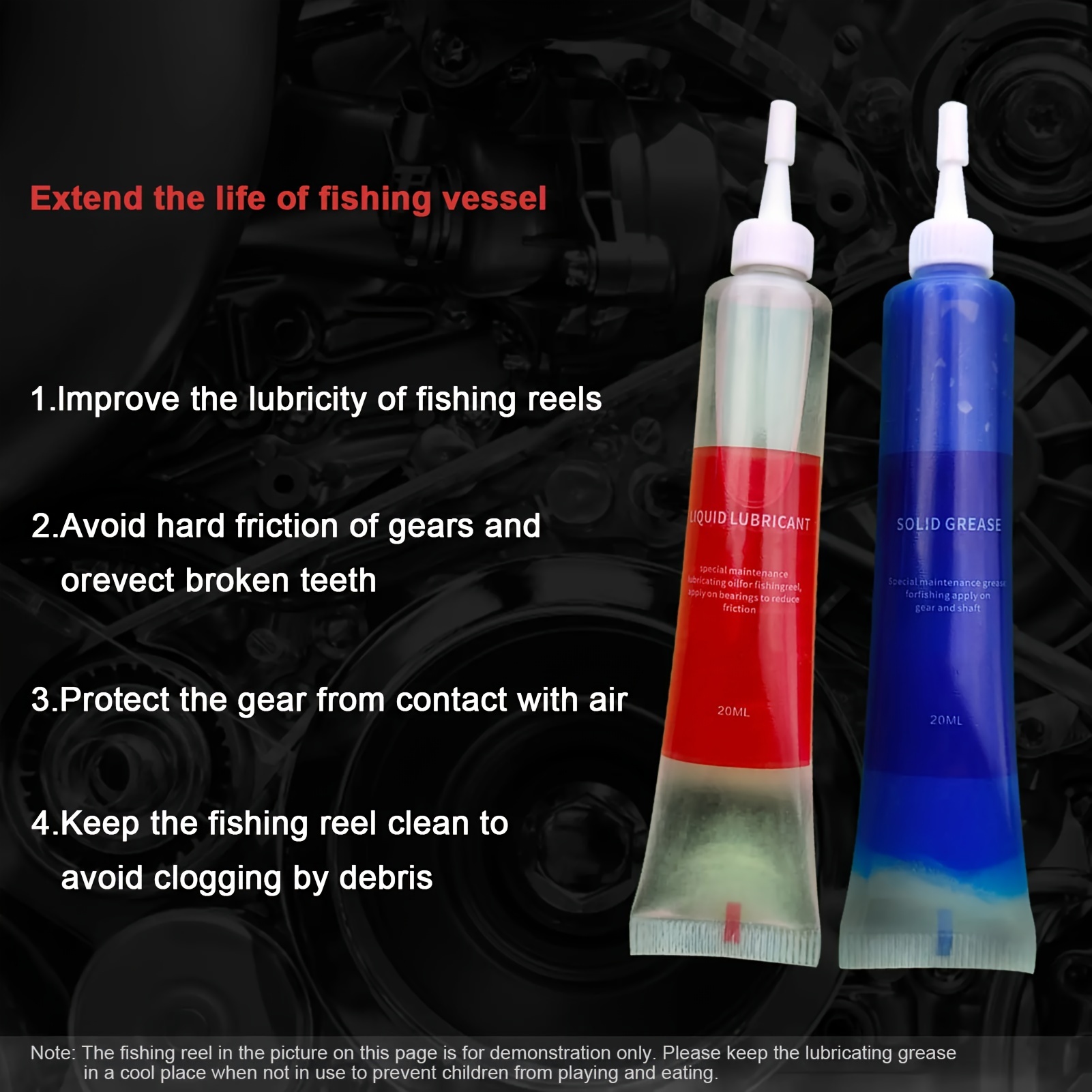 ชุดอุปกรณ์บำรุงรักษาล้อตกปลา 4 - Reel Oil บทวิจารณ์และราคา